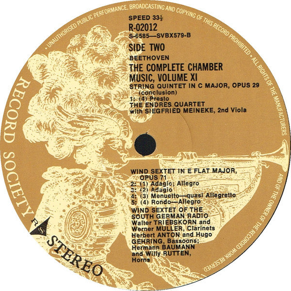 Beethoven* : Quintets & Sextets Vol. 11 (3xLP, Album, Club + Box)