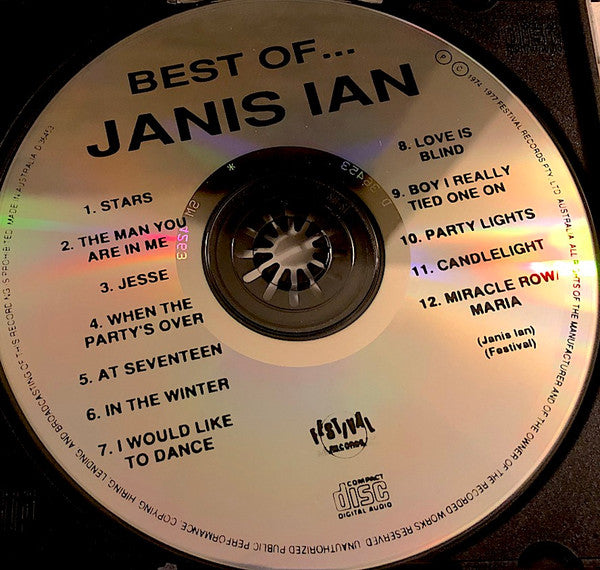 Janis Ian : Best Of Janis Ian (CD, Comp)