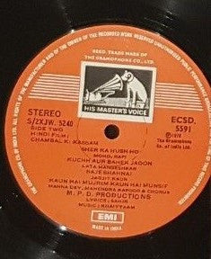 Sahir* • Khaiyyaam* : Chambal Ki Kassam (LP, Gat)