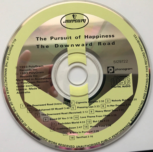 The Pursuit Of Happiness : The Downward Road (CD, Album)