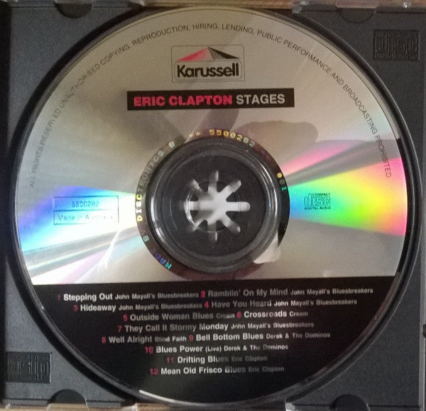 Eric Clapton : Stages (CD, Comp)