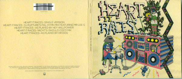 Architecture In Helsinki : Heart It Races (CD, Single, Dig)