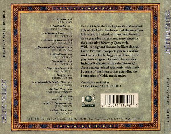 Various : Celtic Twilight (CD, Comp)
