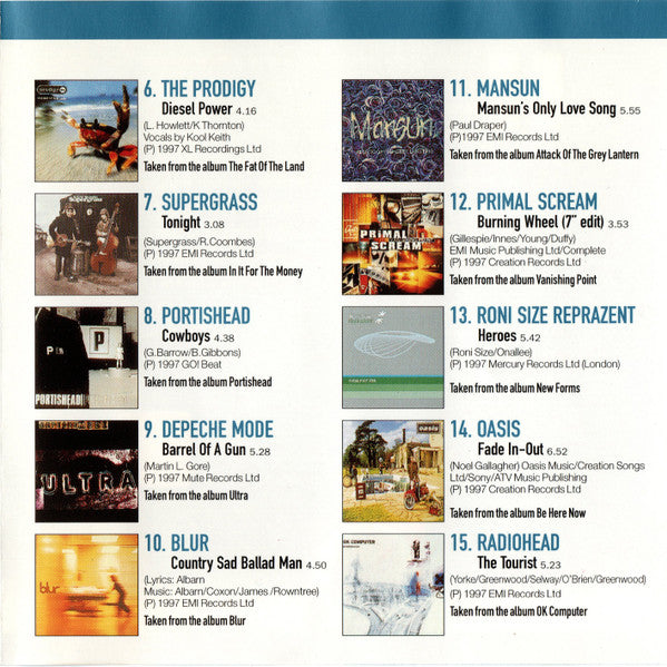 Various : The Best Of The Best 97 (CD, Comp)