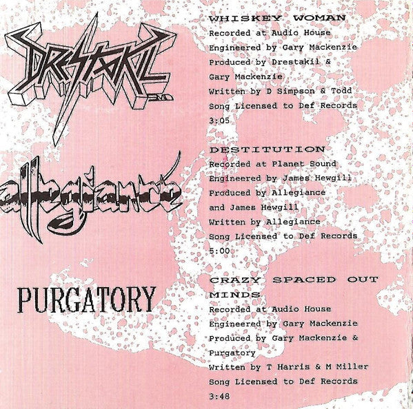 Various : Australian Metal Compilation 92 (CD, Comp)