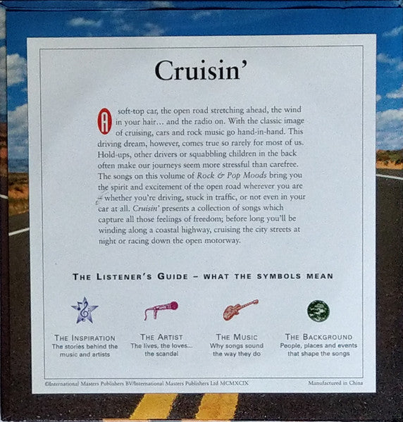 Various : Rock & Pop Moods: Cruisin' (CD, Comp, Club)