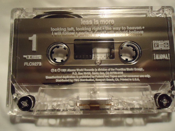 Less Is More (3) : Less Is More (Cass, Album)
