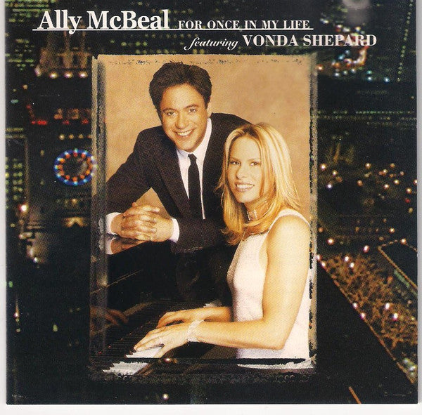 Various Featuring Vonda Shepard : Ally McBeal (For Once In My Life) (CD, Album, Comp)
