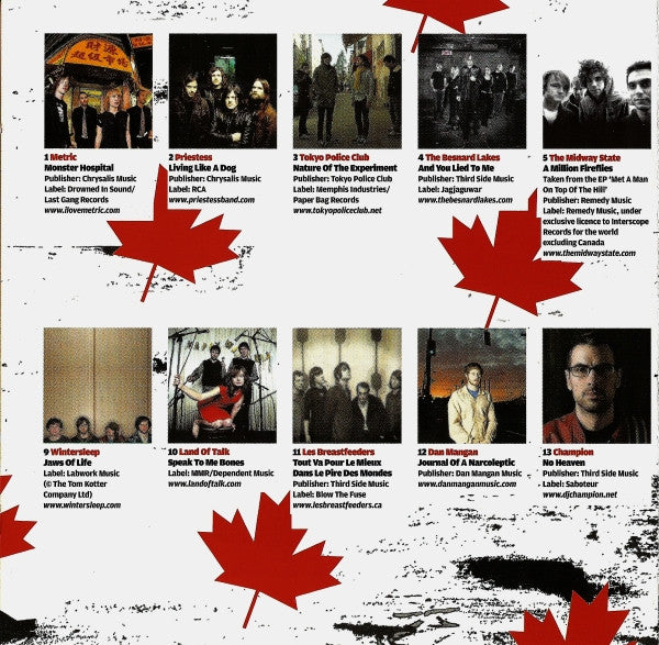 Various : Canadian Blast - The Sound Of The New Canada Scene (CD, Album, Comp)