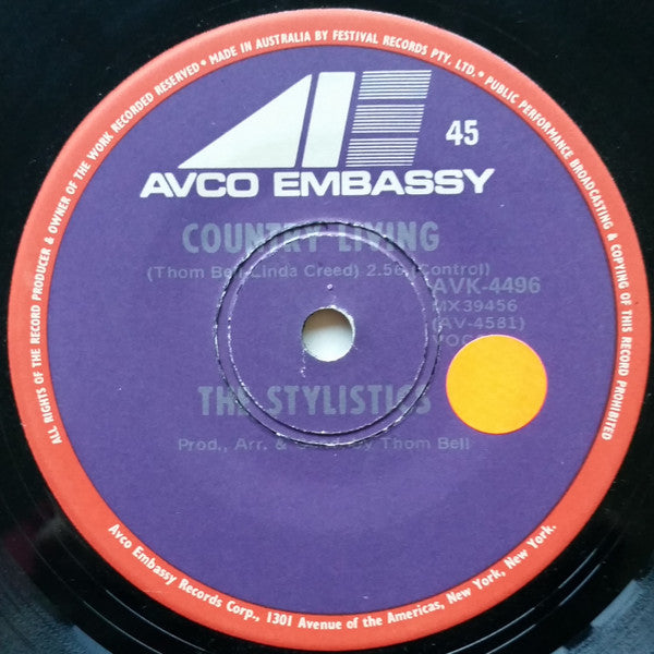 The Stylistics : You Are Everything (7", Single)