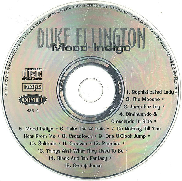 Duke Ellington : Mood Indigo (CD, Album, Comp)
