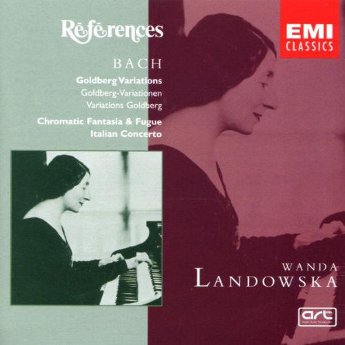 Johann Sebastian Bach, Wanda Landowska : Goldberg Variations / Chromatic Fantasia And Fugue / Italian Concerto (CD, Comp)