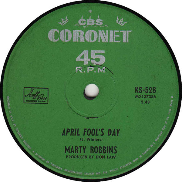 Marty Robbins : Devil Woman (7", Single)
