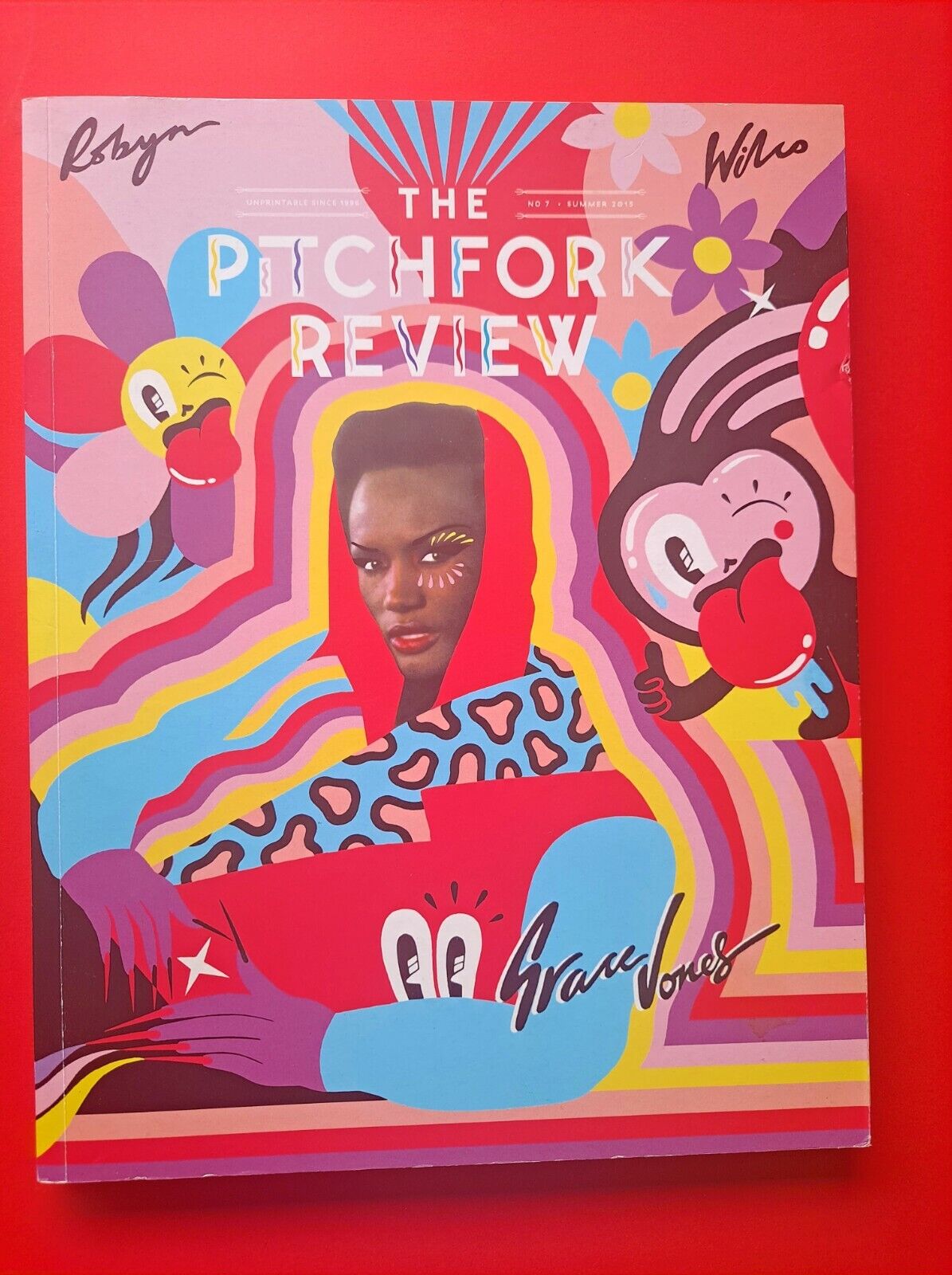 The Pitchfork Review Issue #7 2015 - Grace Jones Wilco - Robyn - Sufjan Stevens