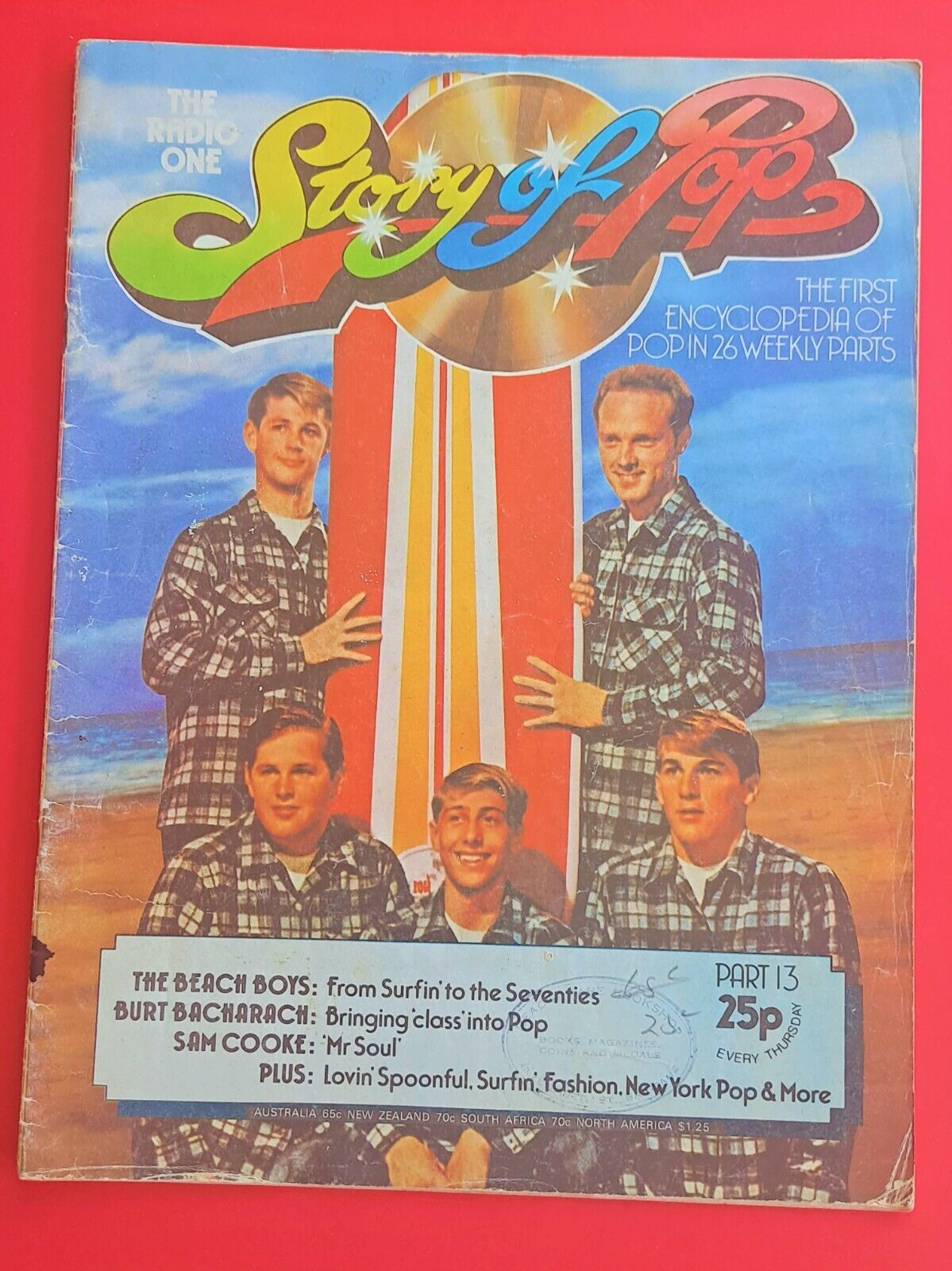 STORY OF POP Part 13 1970s Music MAGAZINE the Beach Boys Burt Bacharach Sam Cook