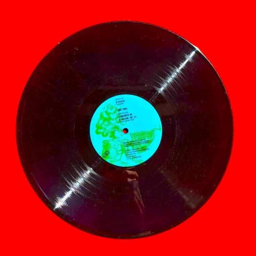 Beethoven Violin Concerto In D, Opus 61 Vinyl Album LP 1979 Australian Pressing