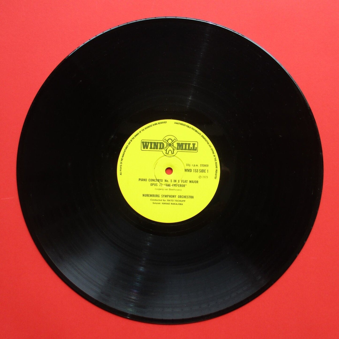 Ludwig van Beethoven The Emperor Concerto No 5 In E Flat Major Vinyl Album LP