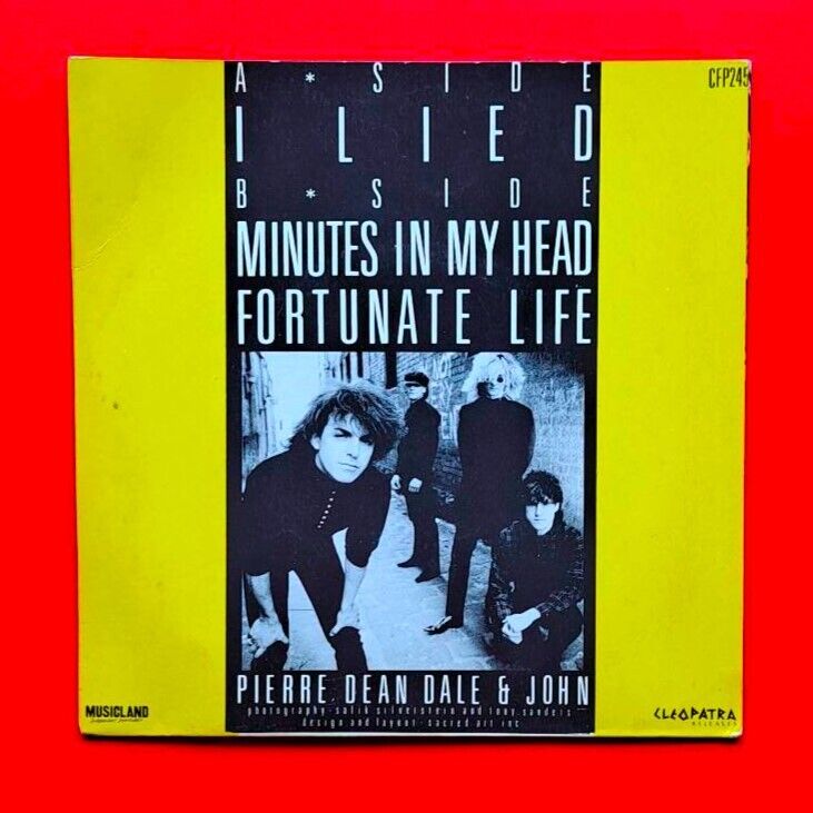 The Pony I Lied Vinyl 7 Inch Single 1987 Cleopatra Records Australian