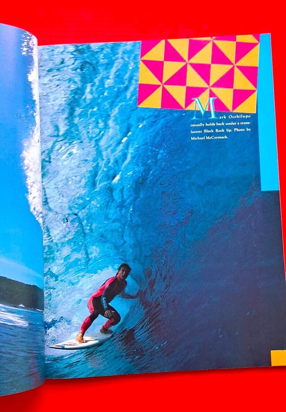 Tracks Magazine Surfing Snaps 1987 Special Issue Kong Assaults Hawaii Sydney