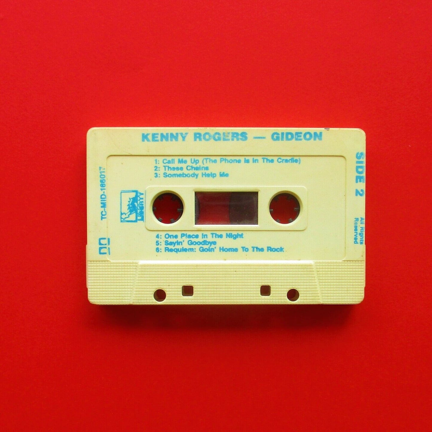 Kenny Rogers Gideon 1980 Australian Cassette Album