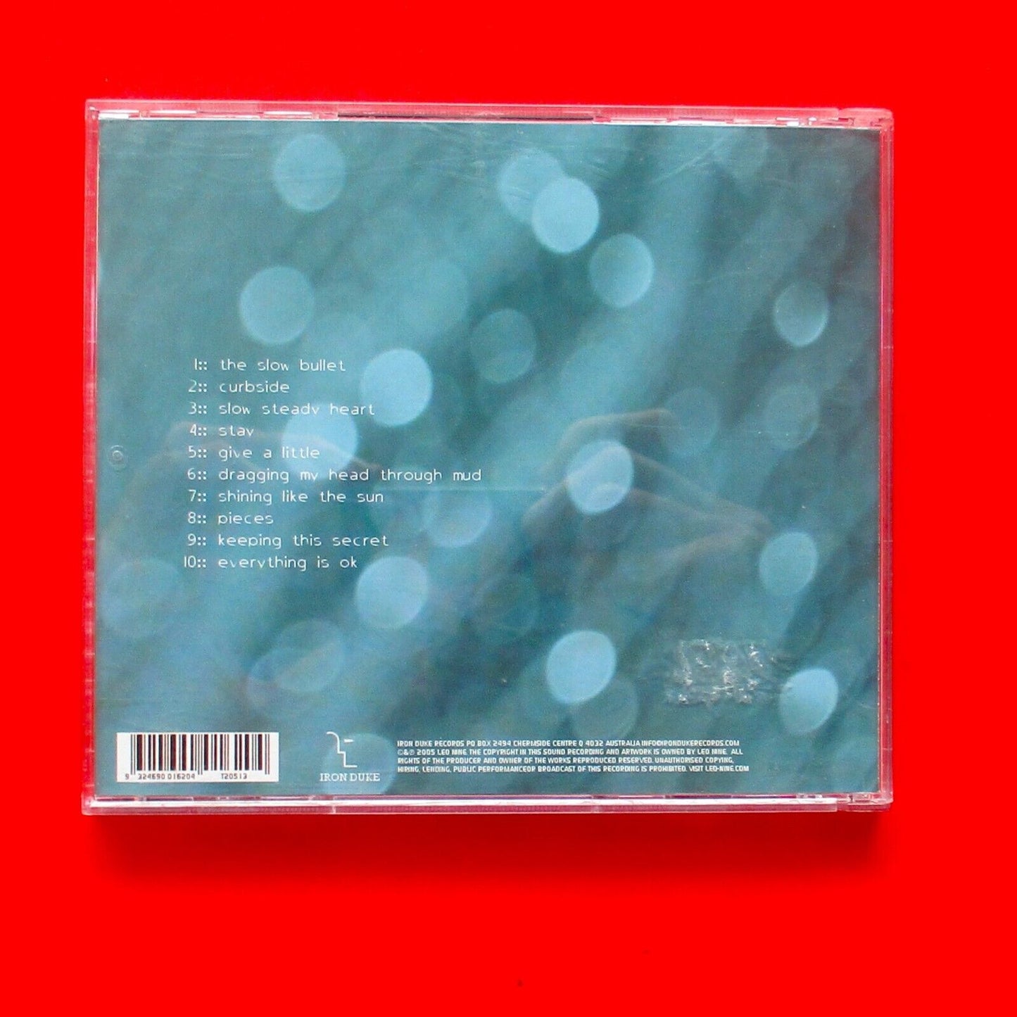 Leo Nine Slow Steady Heart 2005 Australian CD Album Alt Rock