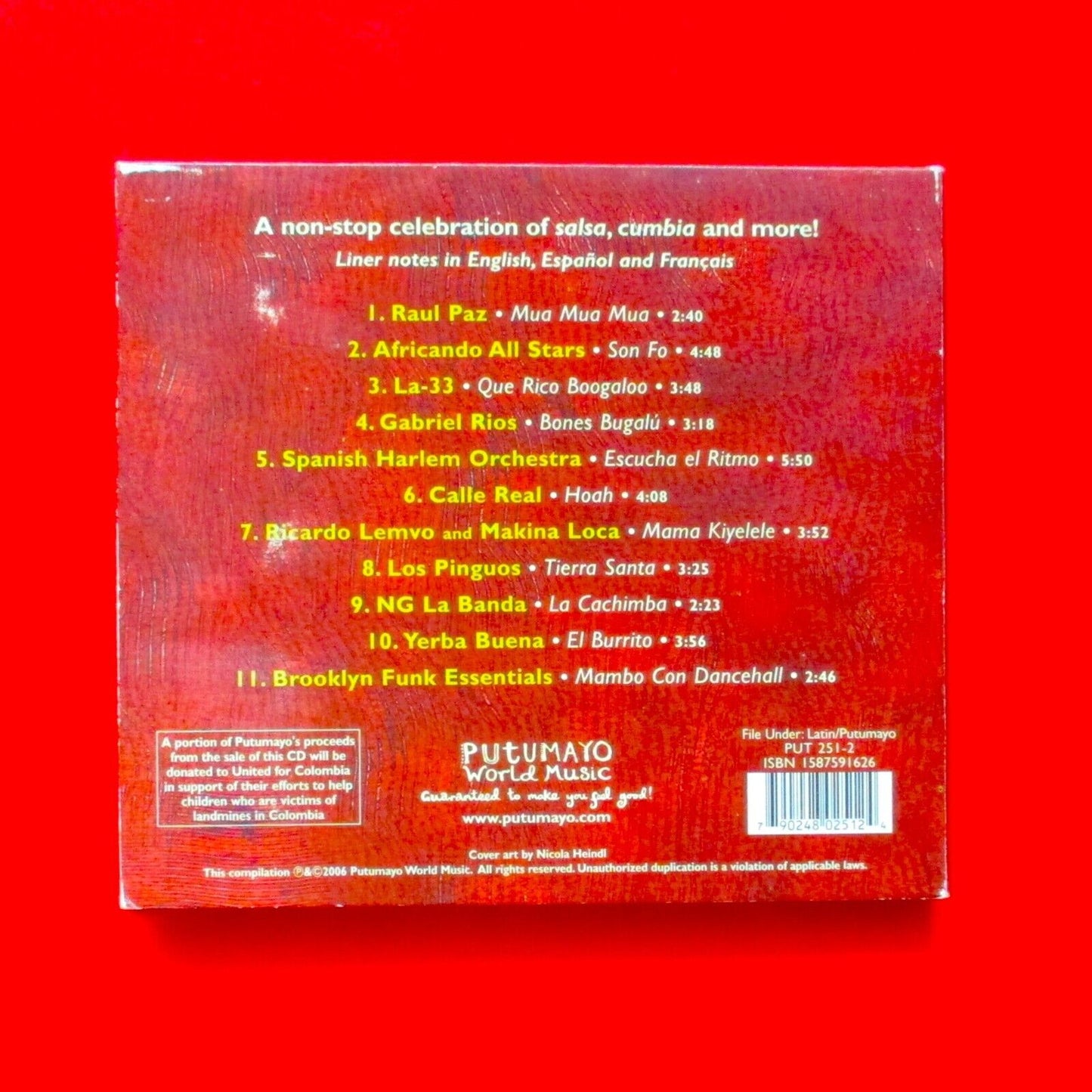Various ¡Baila! A Latin Dance Party 2006 CD Album