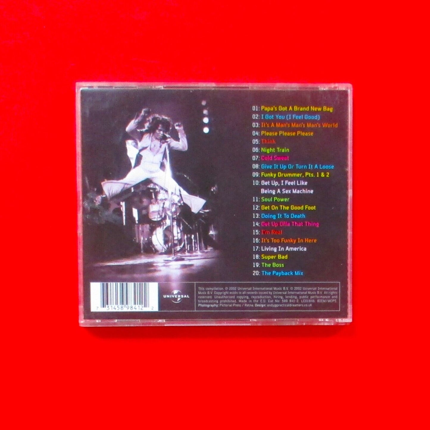 James Brown The Godfather (The Very Best Of James Brown) CD Album