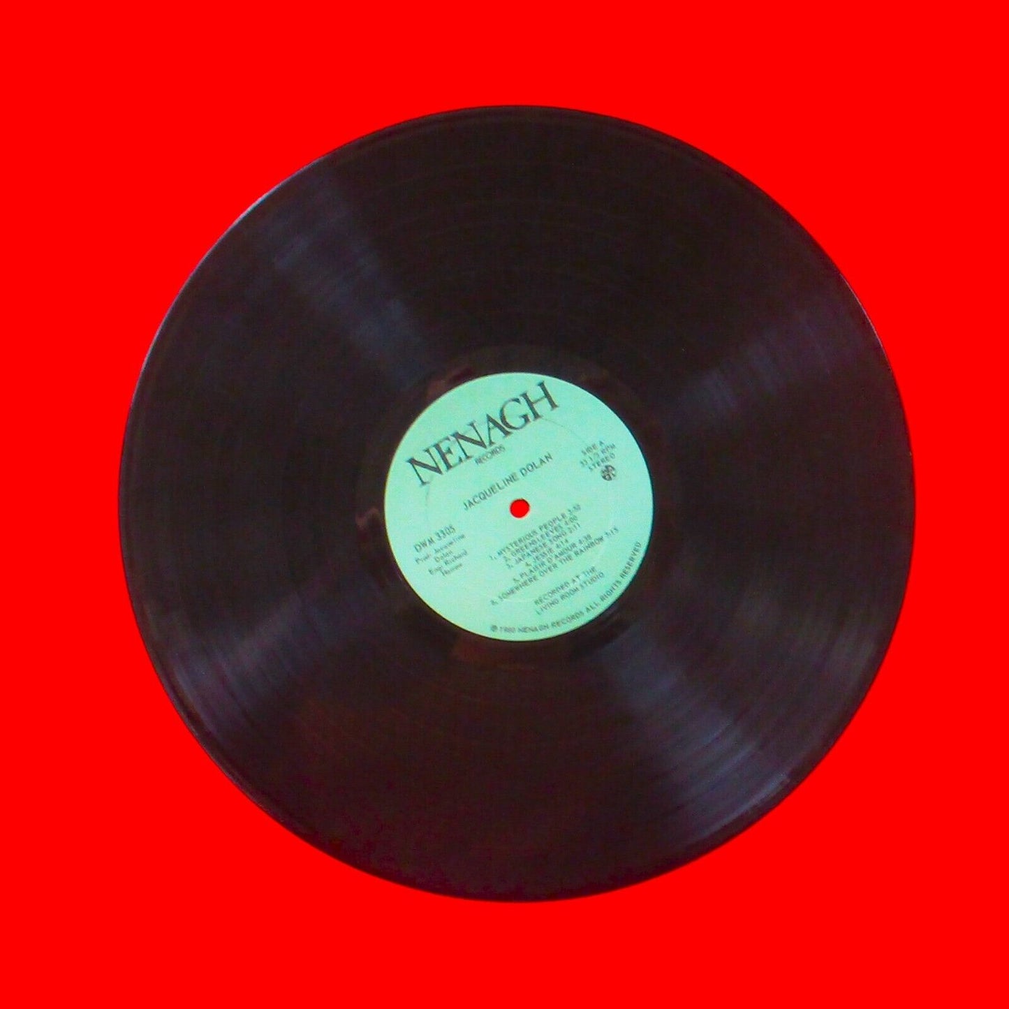 Jacqueline Dolan ‎Jacqueline Dolan Vinyl LP Signed Autographed LP Celtic 1980