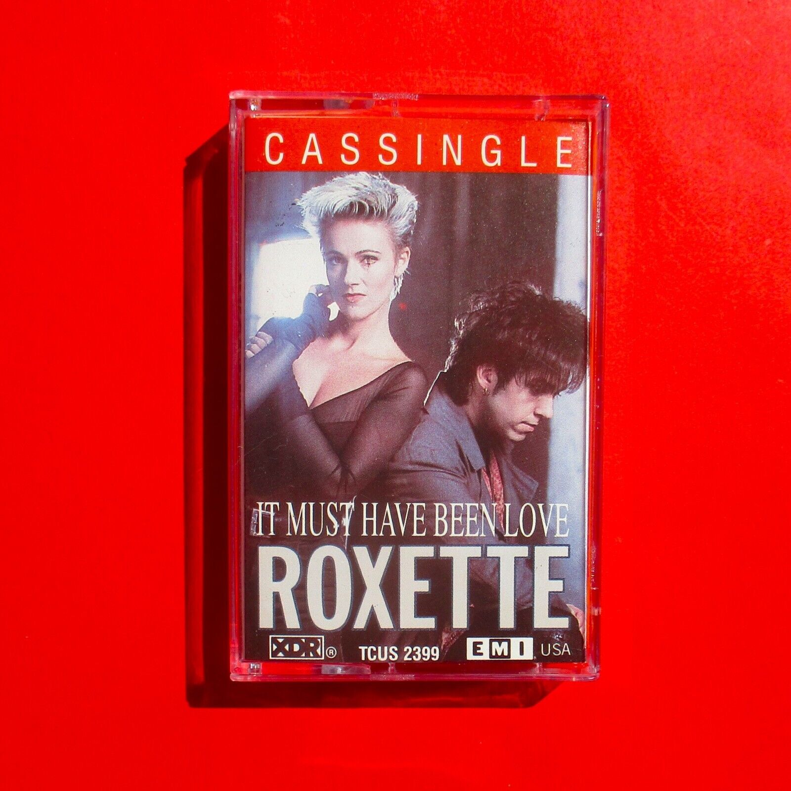 Roxette It Must Have Been Love 1990 Yellow Cassette Single