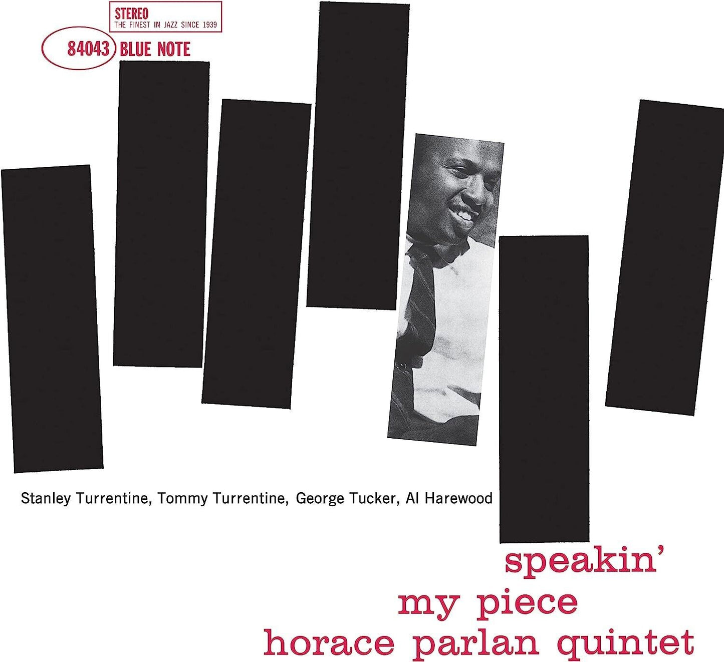 Horace Parlan Quintet Speakin' My Piece Vinyl Album LP 1023 Blue Note Classic