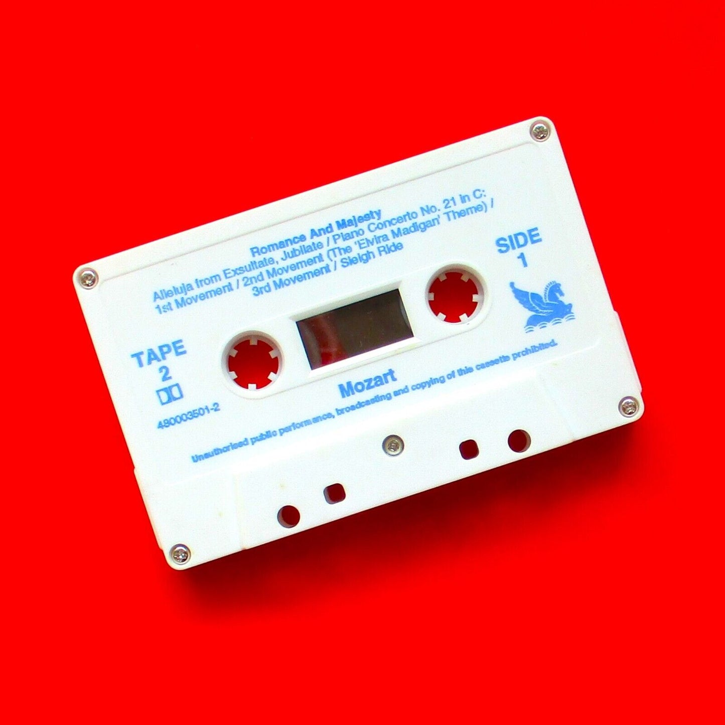 Wolfgang Amadeus Mozart The Best Of Mozart Cassette Album Classical