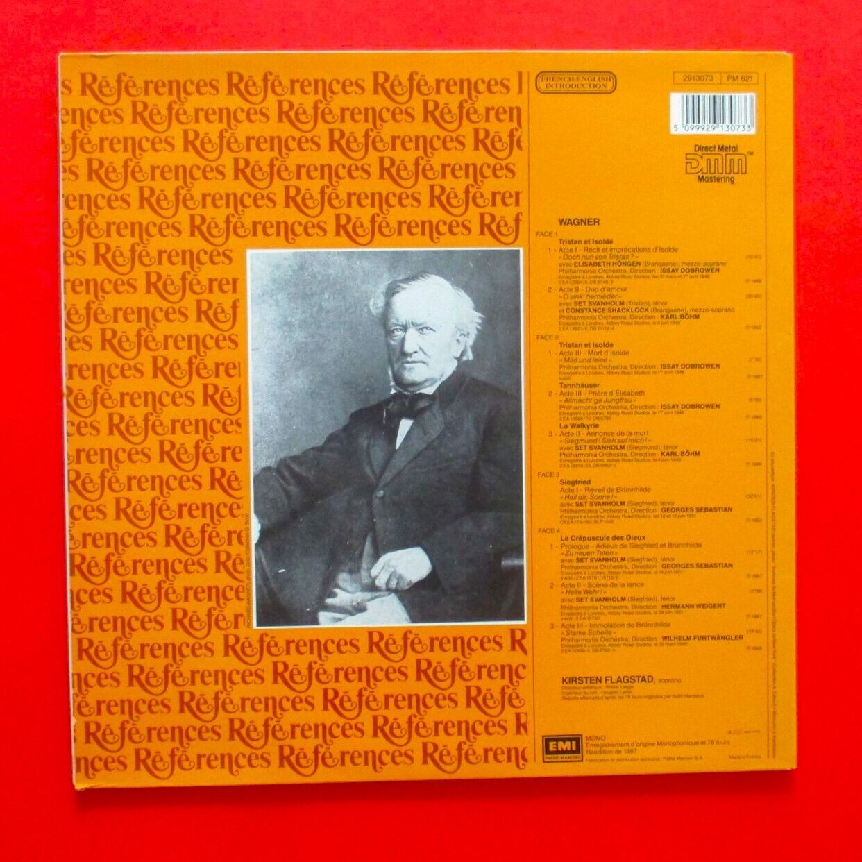 Kirsten Flagstad Wagner Opera Arias And Duets Double Vinyl Album LP 1987 French