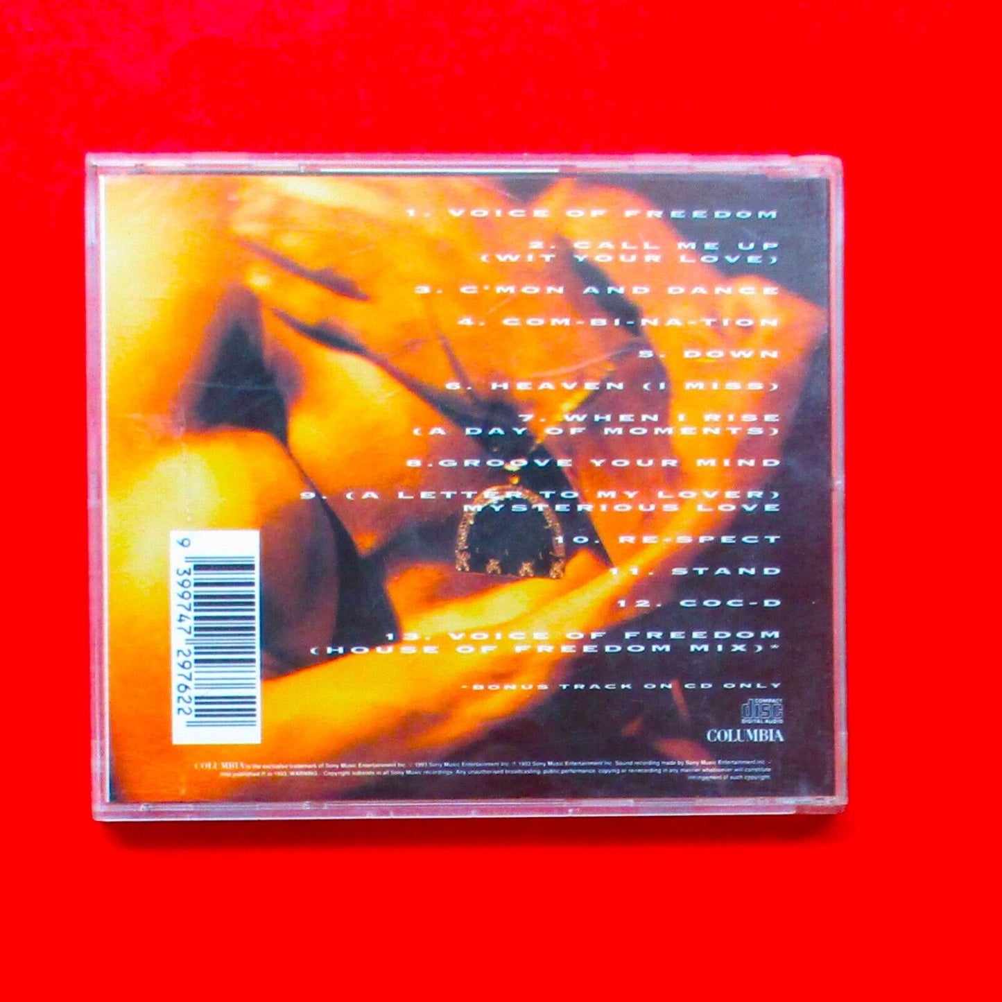 Freedom Williams Freedom 1993 CD Album Australian House