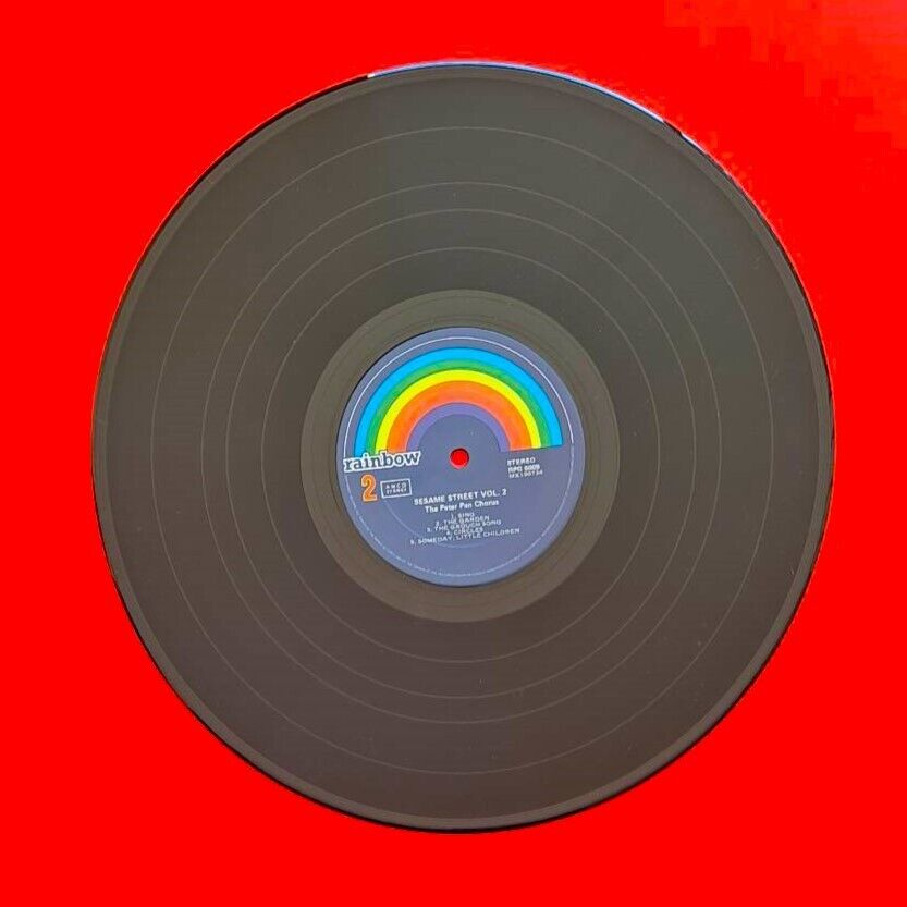 Sesame Street Vol. 2 Vinyl Album LP 1979 Autralian The Peter Pan Chorus 