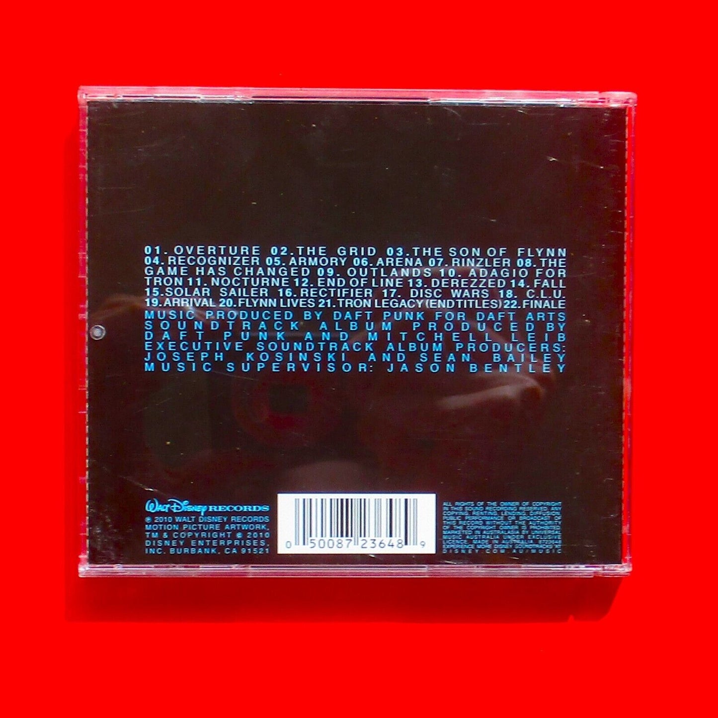Daft Punk TRON: Legacy (Original Motion Picture Soundtrack) 2010 Australian CD