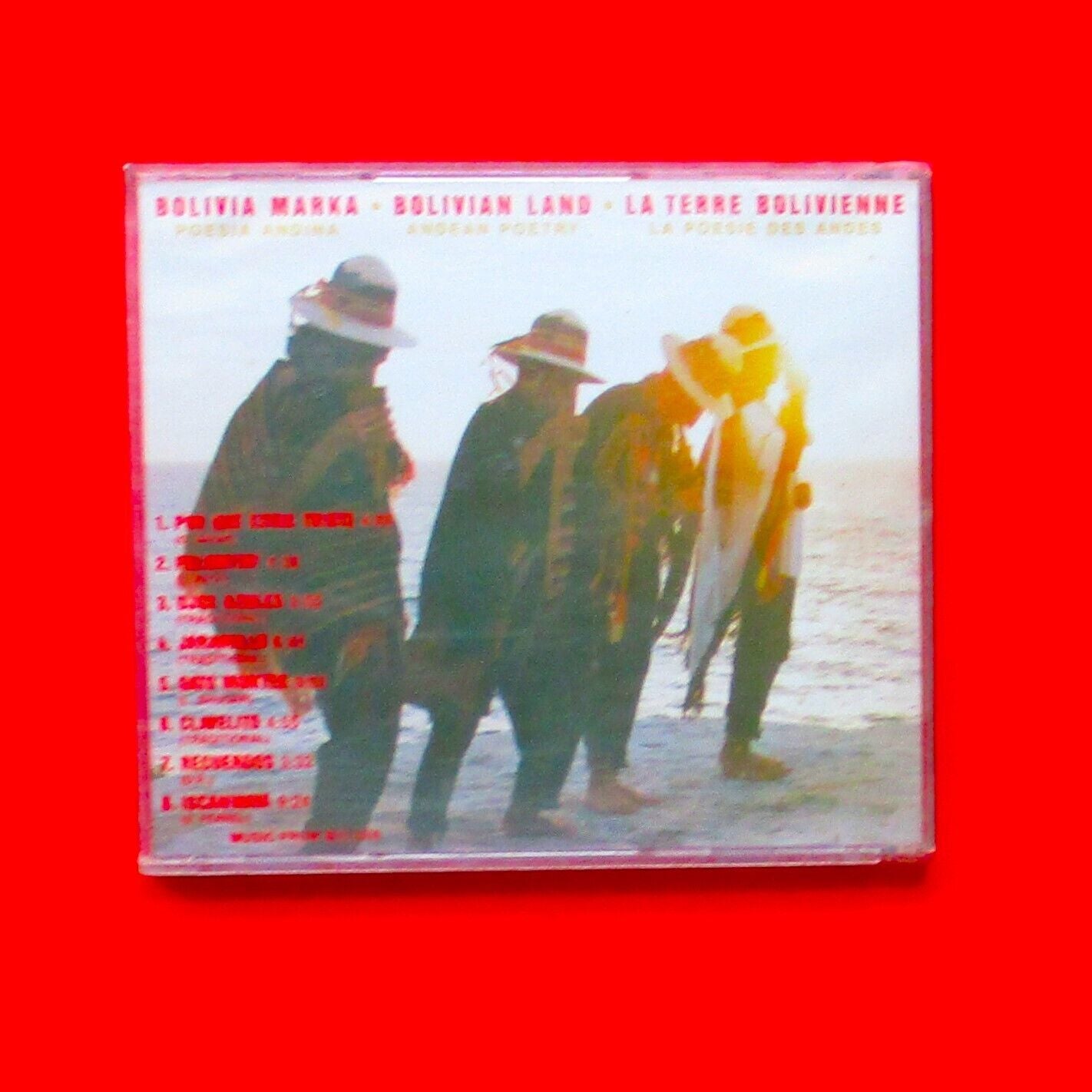 Bolivia Marka Poesia Andina 1992 Australian CD Album Folk World Country
