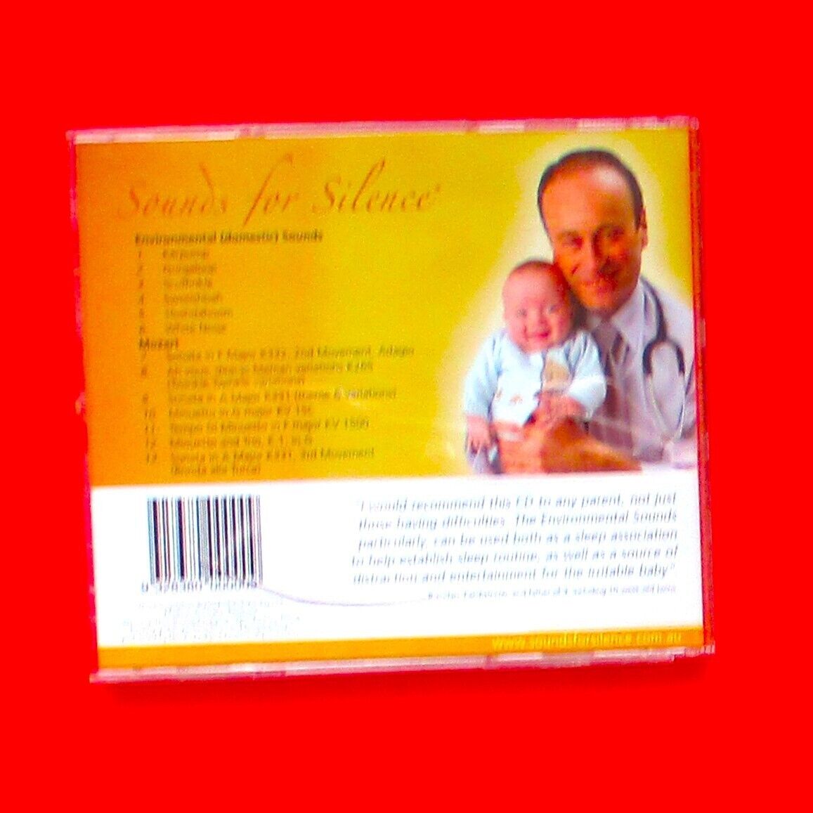 Sounds For Silence Sounds To Settle Your Crying Baby 2003 CD Dr. Harry Zehnwirth