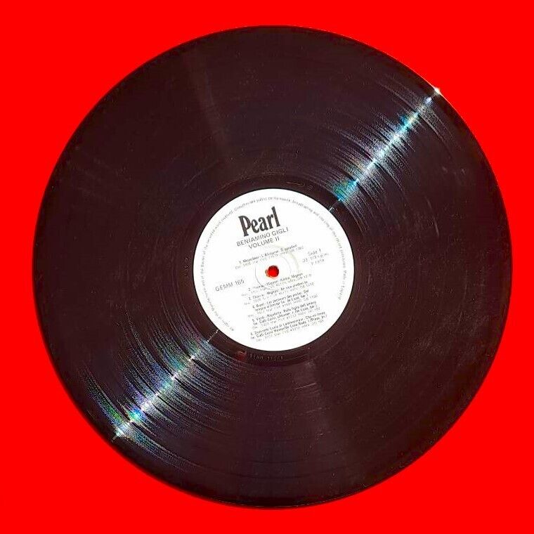 Beniamino Gigli Volume II Vinyl LP Pearl Historical Series Opera Classical 1979