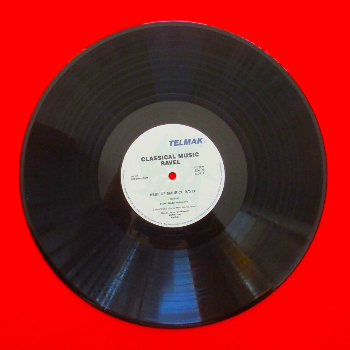 Ravel The Best Of Ravel Vinyl Album LP Australian Classical