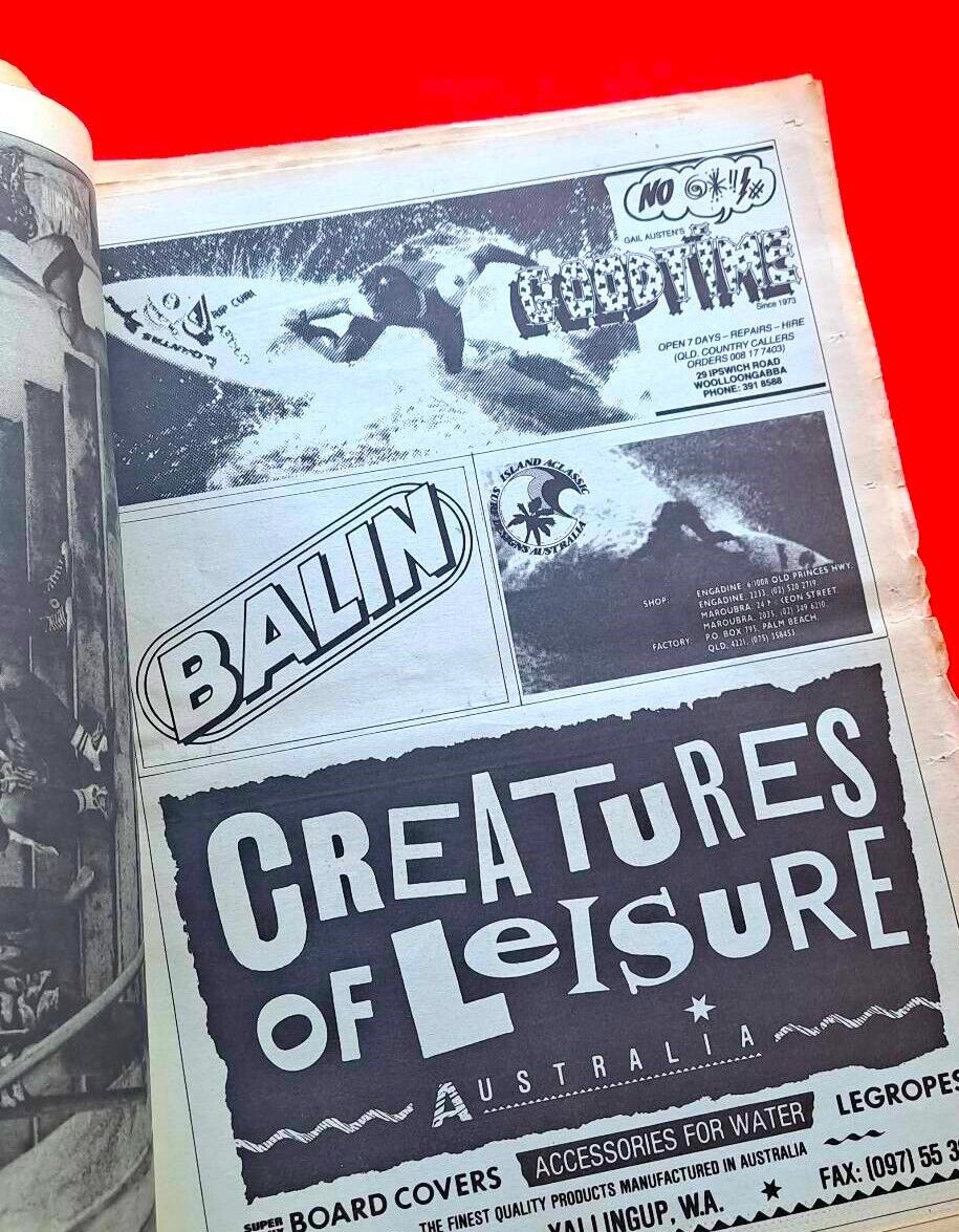 Tracks Magazine June 1988 Australian Surfing Damien Hardman Butto's Bad Break