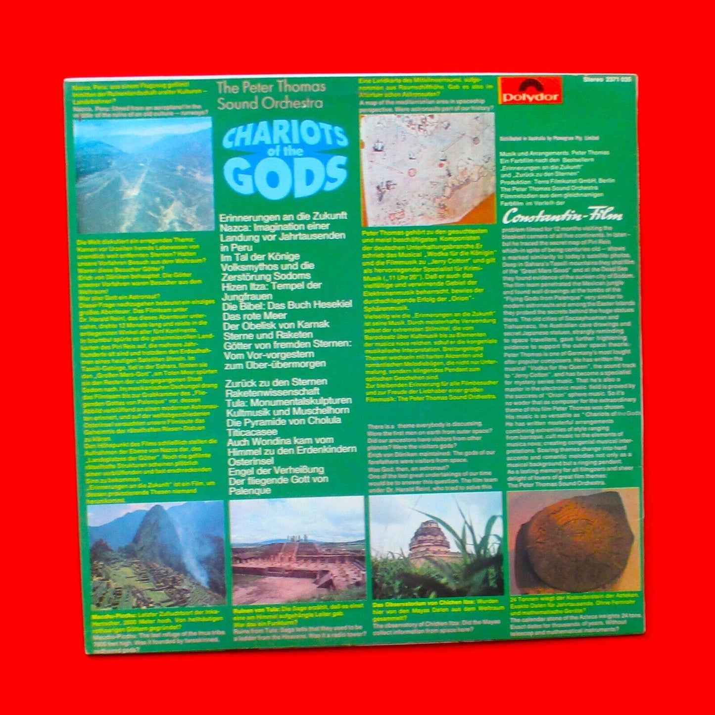 The Peter Thomas Sound Orchestra Chariots Of The Gods 1972 Jazz Stage & Screen