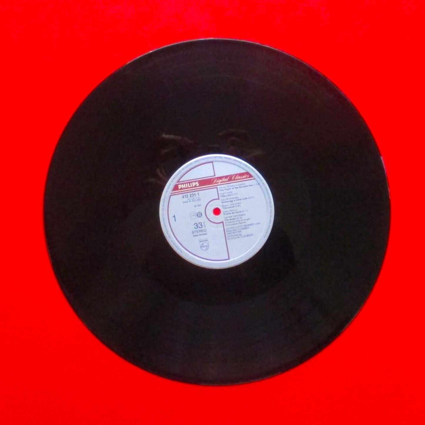 Julian Lloyd Webber English Chamber Orchestra Travels With My Cello 1984