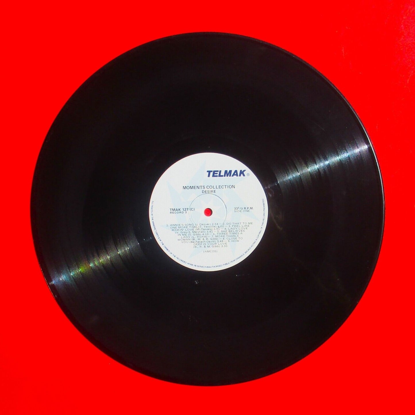 Moments Desire Vinyl Compilation Album LP 1970s Australian Pressing