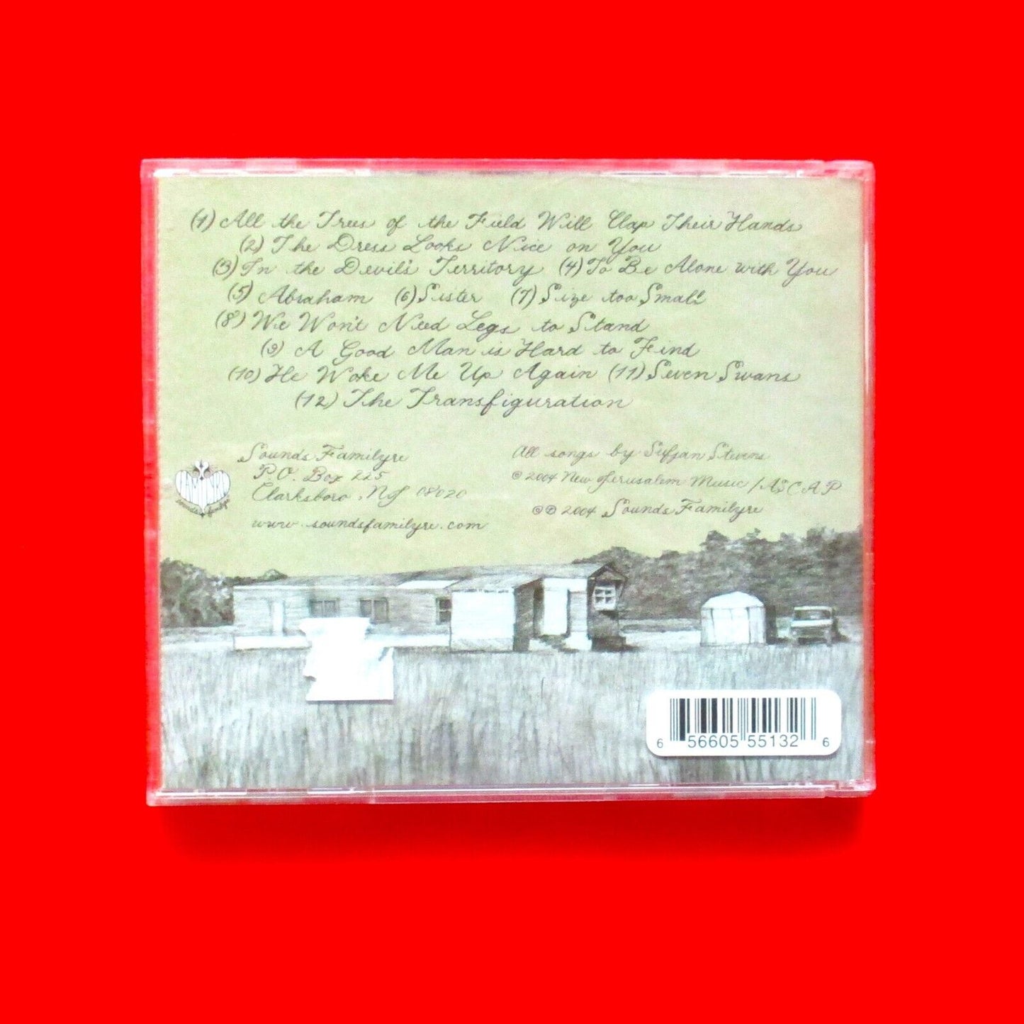 Sufjan Stevens Seven Swans 2004 CD Album US Sounds Familyre