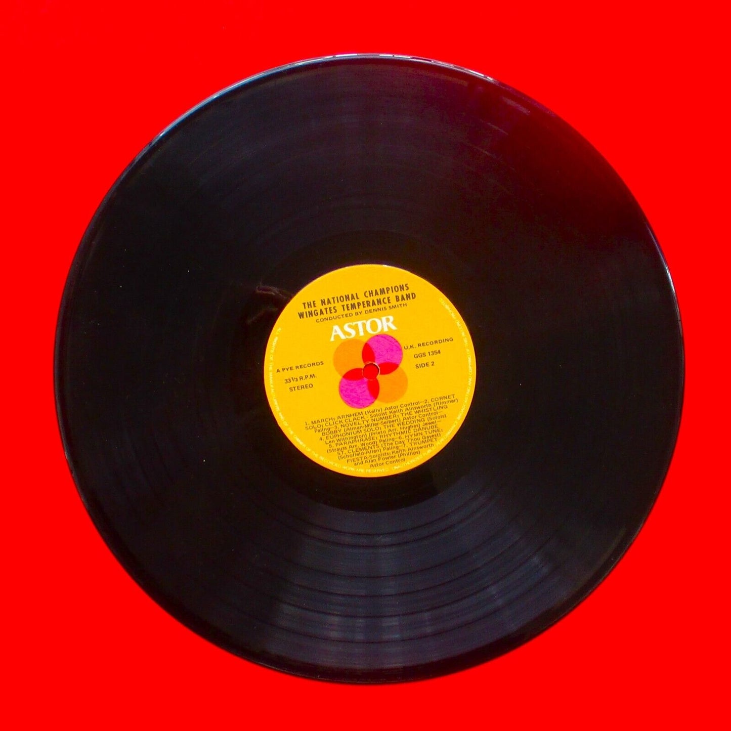 Wingates Temperance Band The National Champions Vinyl Album LP 1972 Australian