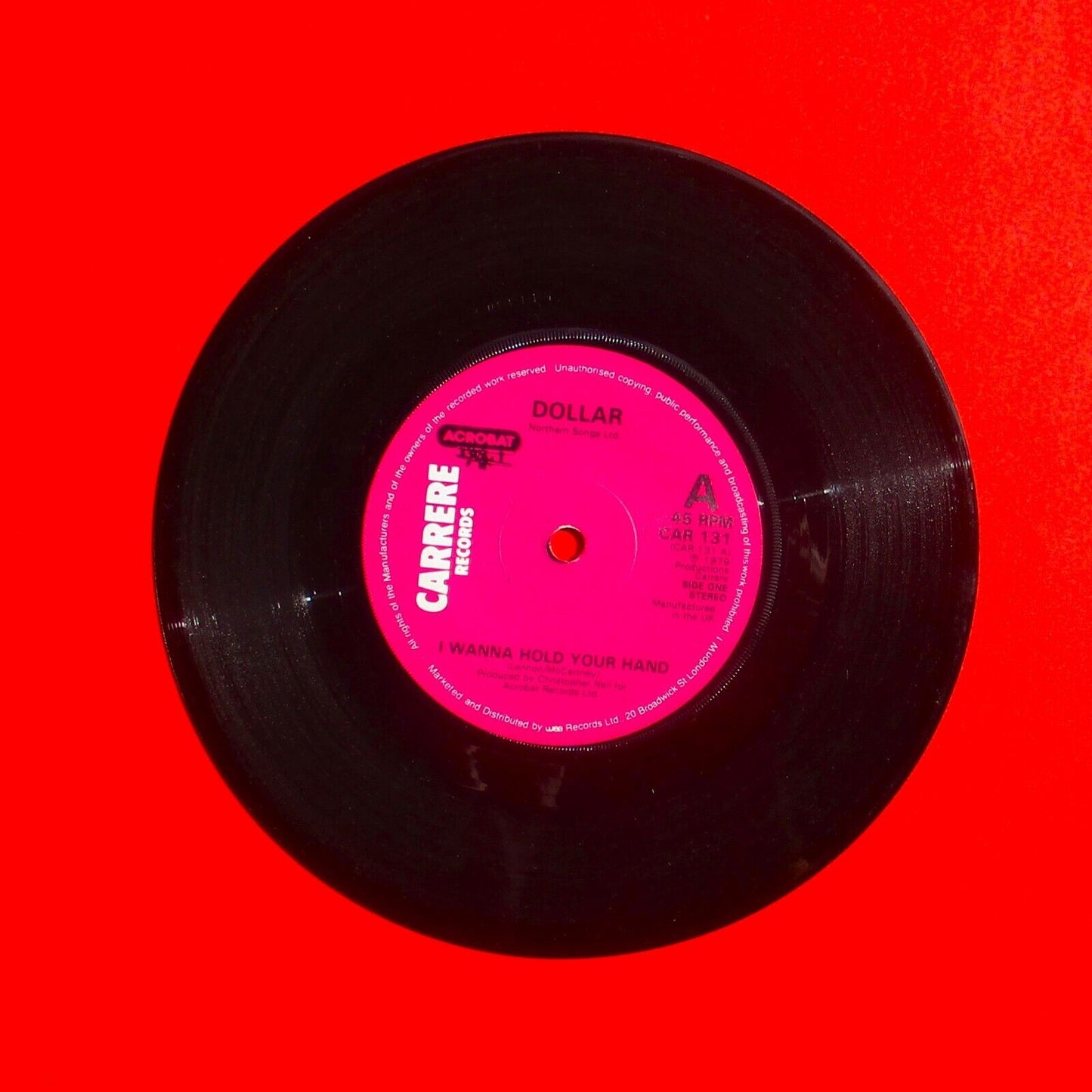 Dollar I Wanna Hold Your Hand 1979 Vinyl 7" UK Single