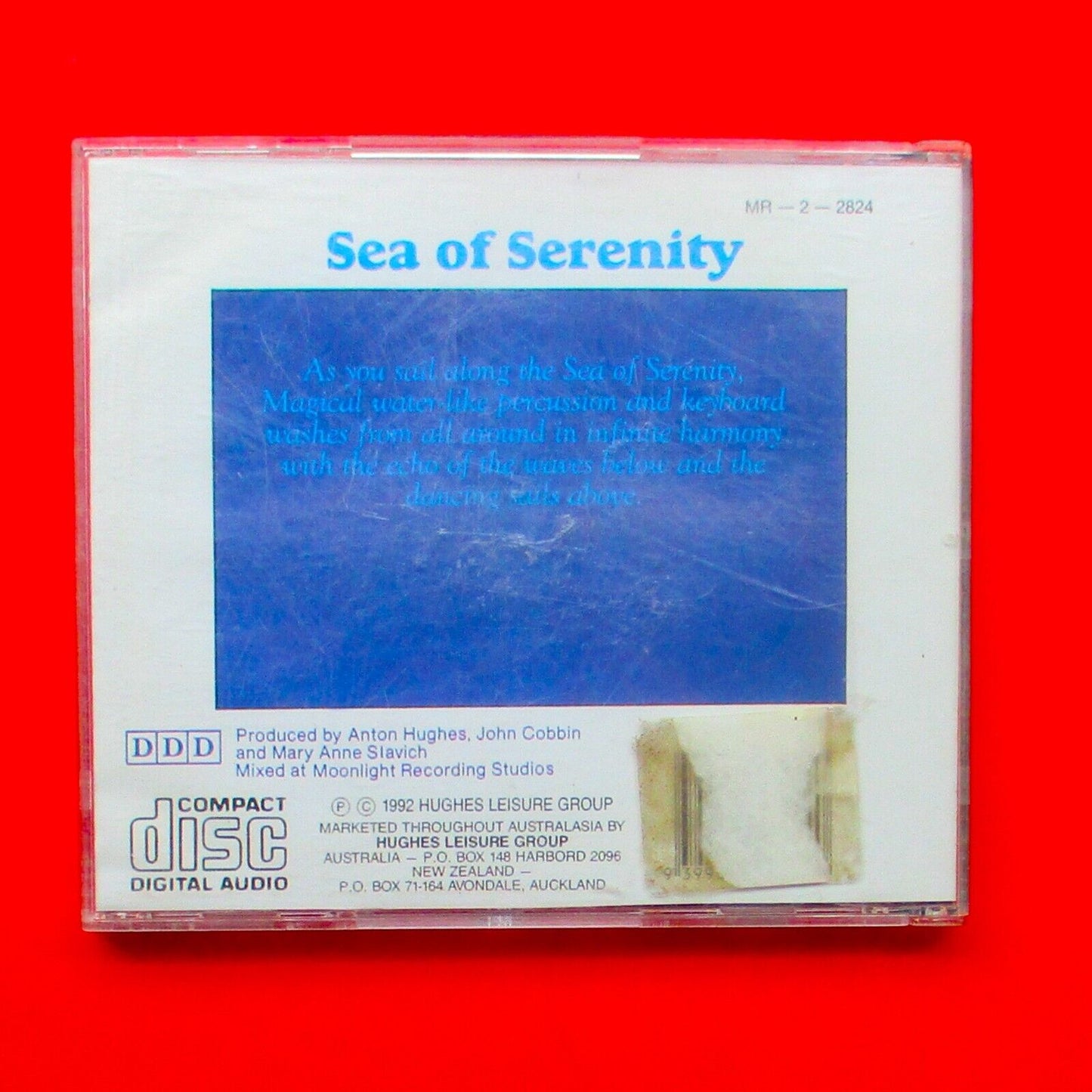 Anton Hughes Sea Of Serenity CD Album 1992 Ambient New Age Tranquility
