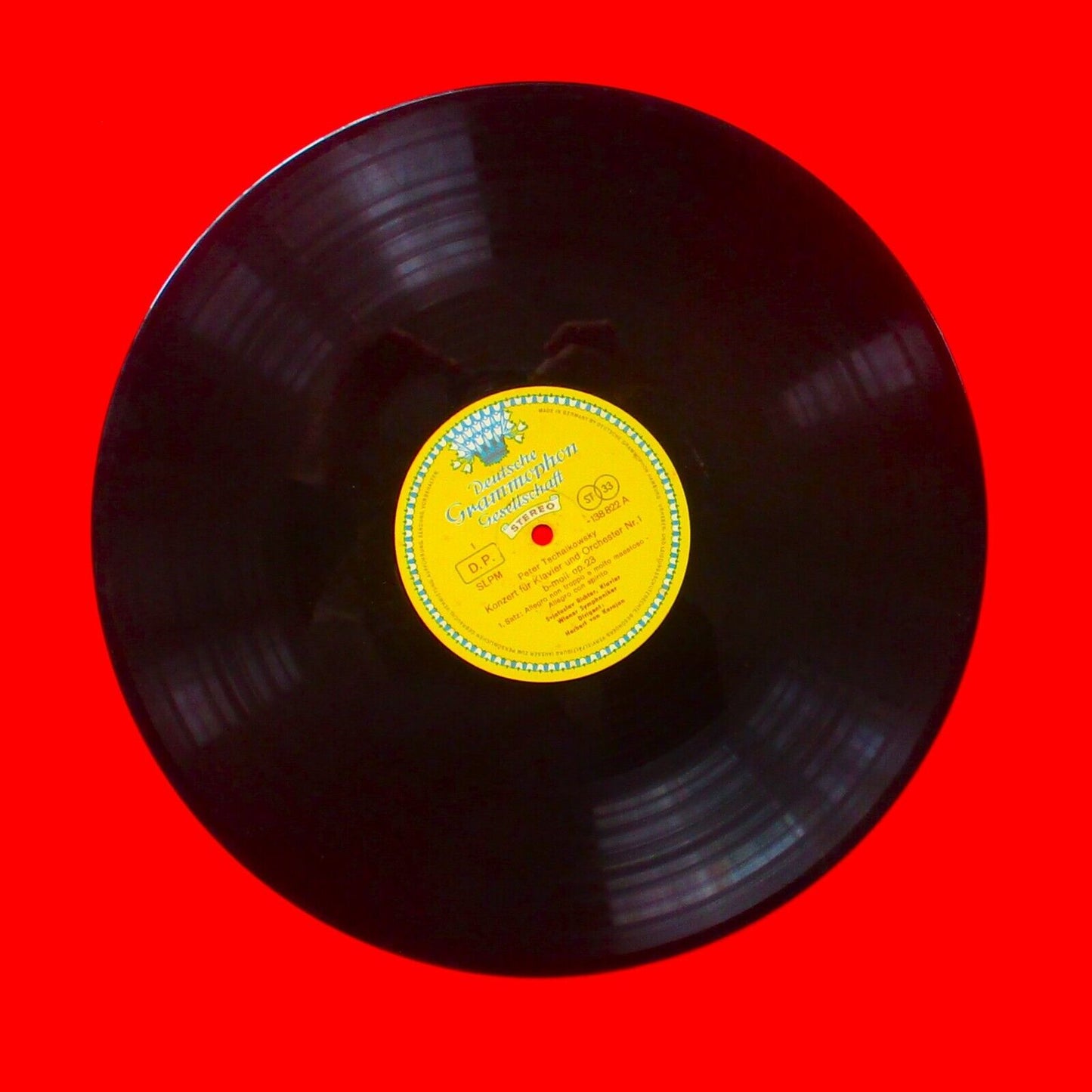 Tchaikovsky Richter Karajan Klavierkonzert Nr.1 B-moll Piano Concerto No. 1 LP