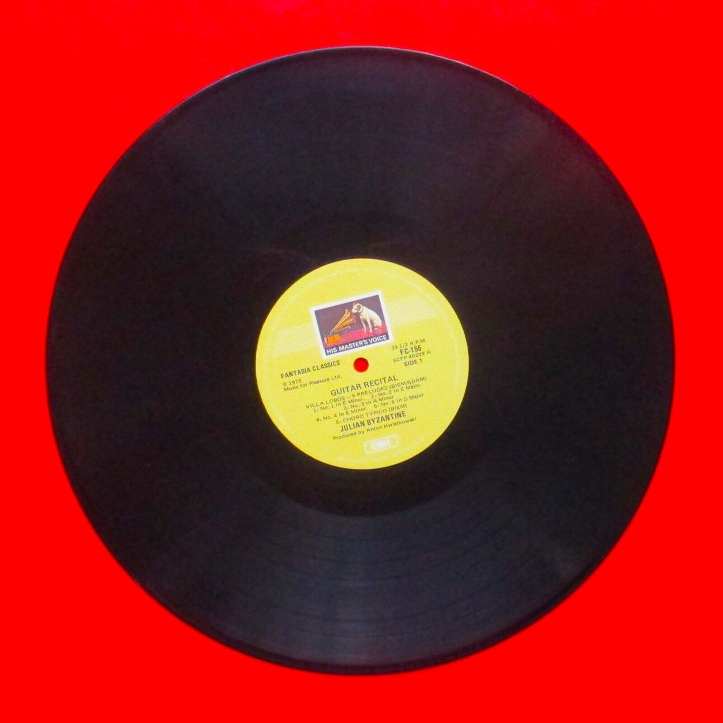 Janos Starker, Gerald Moore Cello Recital Vinyl Album LP 1975 Australian Press