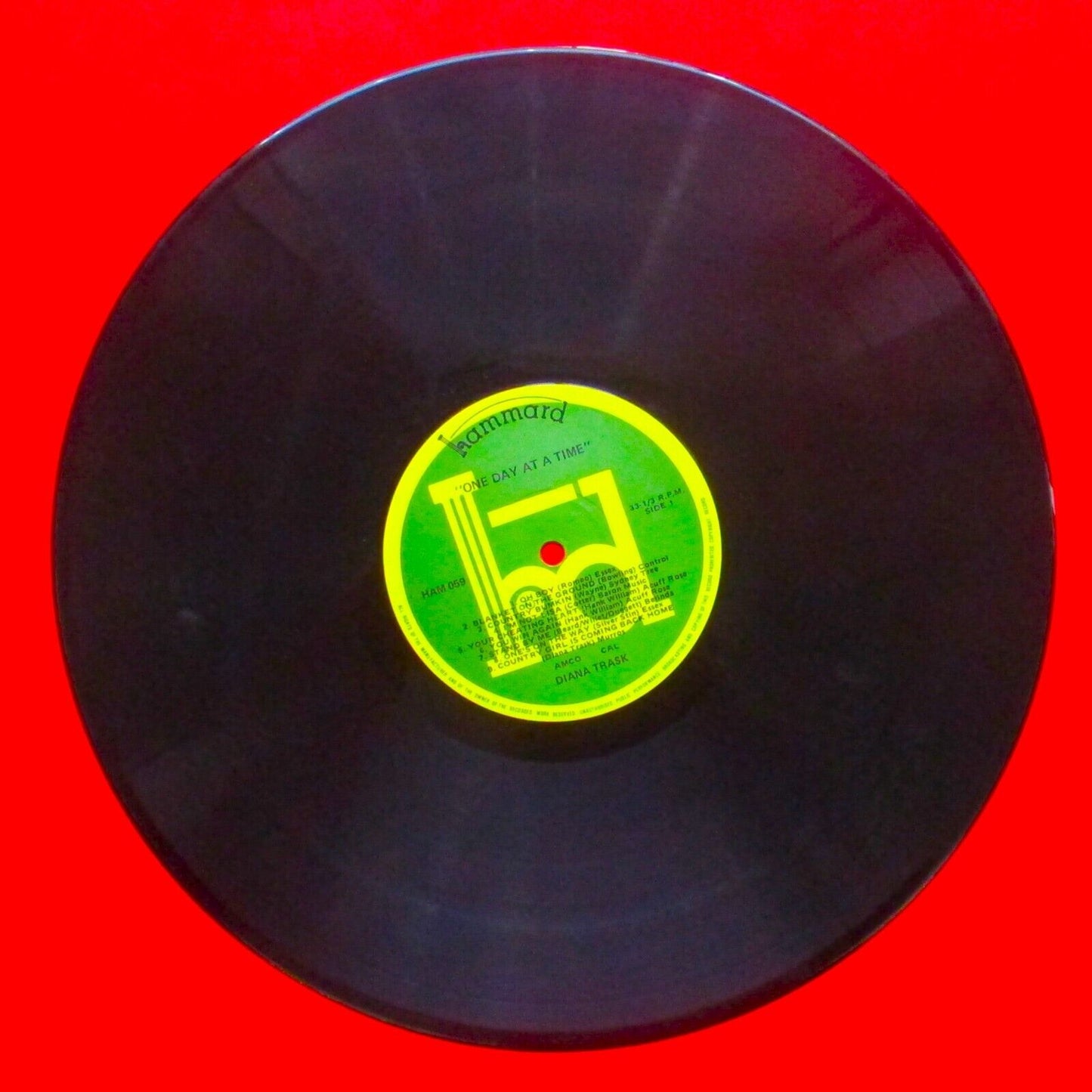 Diana Trask One Day At A Time Vinyl Album LP 1981 Australian Folk Country